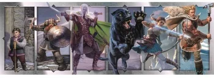 Clementoni Dėlionė 1000 vnt. - Dungeons & Dragons