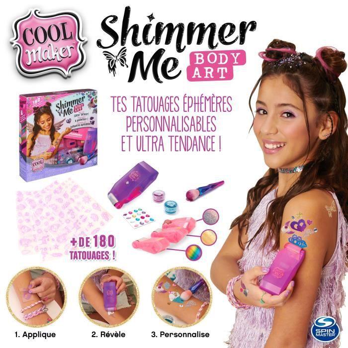 Spin Master COOL! Blizgančios tatuiruotės