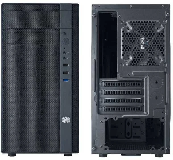 Cooler Master N200 USB 3.0 x1, USB 2.0 x2, Mic x1, Spk x1, Juodas, Micro ATX, Maitinimo šaltinis nėra