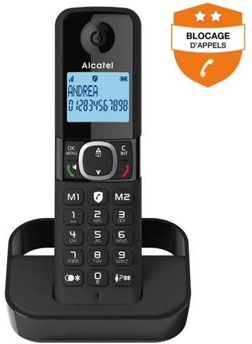 Kavos aparatas Fiksuotas telefonas Alcatel Stacionarus telefonas Alcatel F860