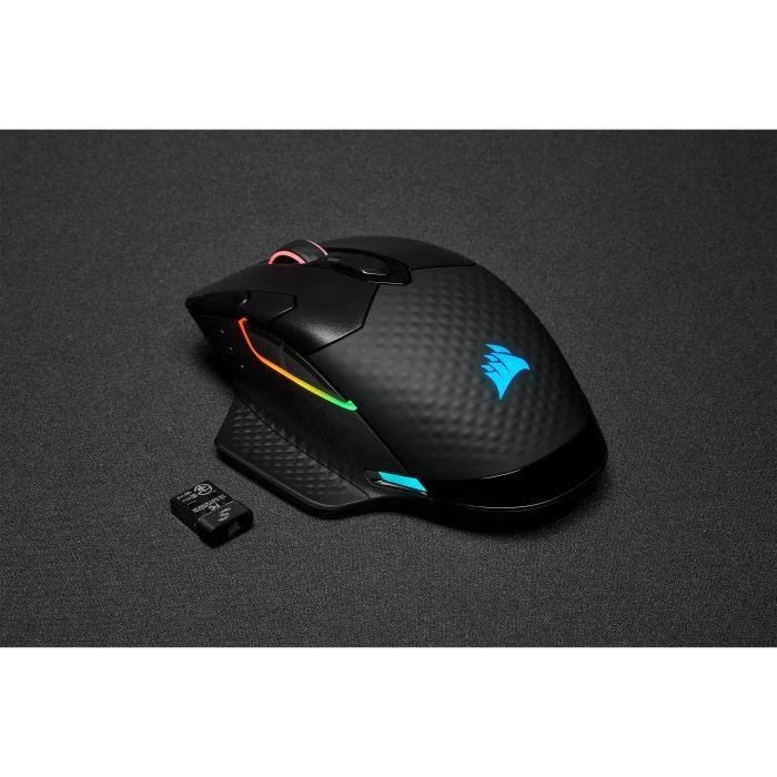 Corsair Dark Core RGB PRO belaidė žaidimų pelė, Juoda