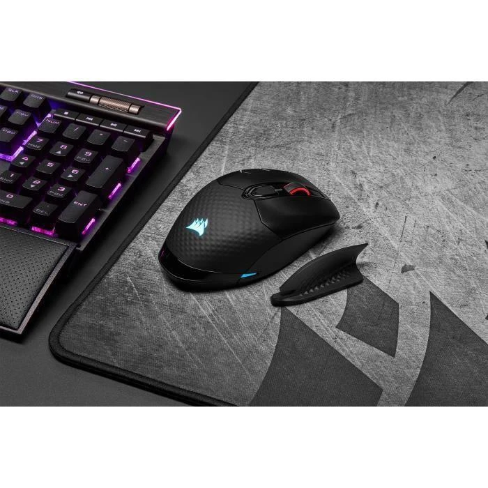 Corsair Dark Core RGB PRO belaidė žaidimų pelė, Juoda