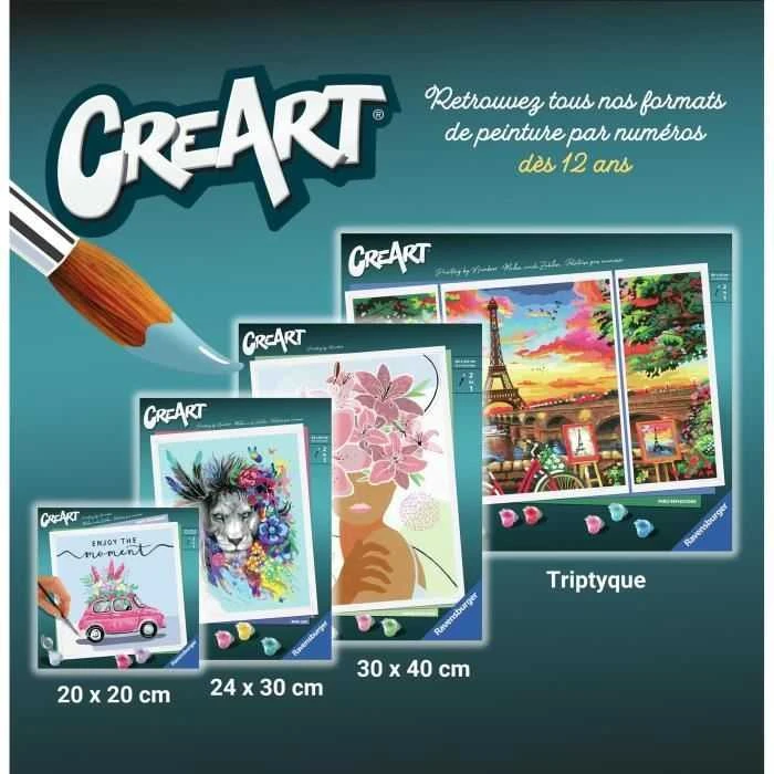 Piešimo pagal skaičius rinkinys CreArt Ravensburger 20153 Take a Seat