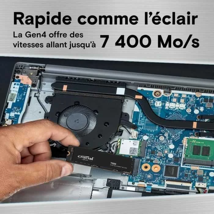 Crucial T500 M.2 PCI-e 4.0 NVMe 1TB