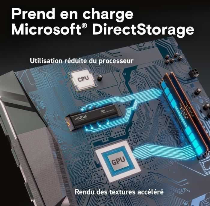 Crucial T500 M.2 PCI-e 4.0 NVMe 2TB aušintuvas