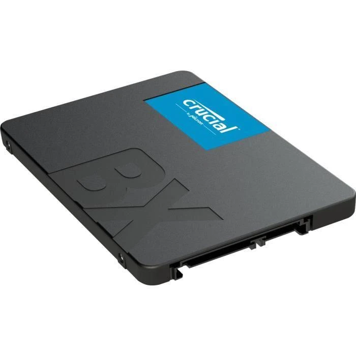 Crucial BX500 2000 GB SSD sąsaja SATA Rašymo greitis 500 MB/s Skaitymo greitis 540 MB/s