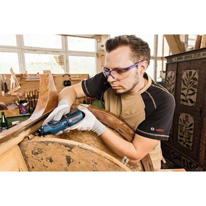 Bosch Akumuliatorinis rotacinis įrankis GRO 12V-35, 2x2.0Ah