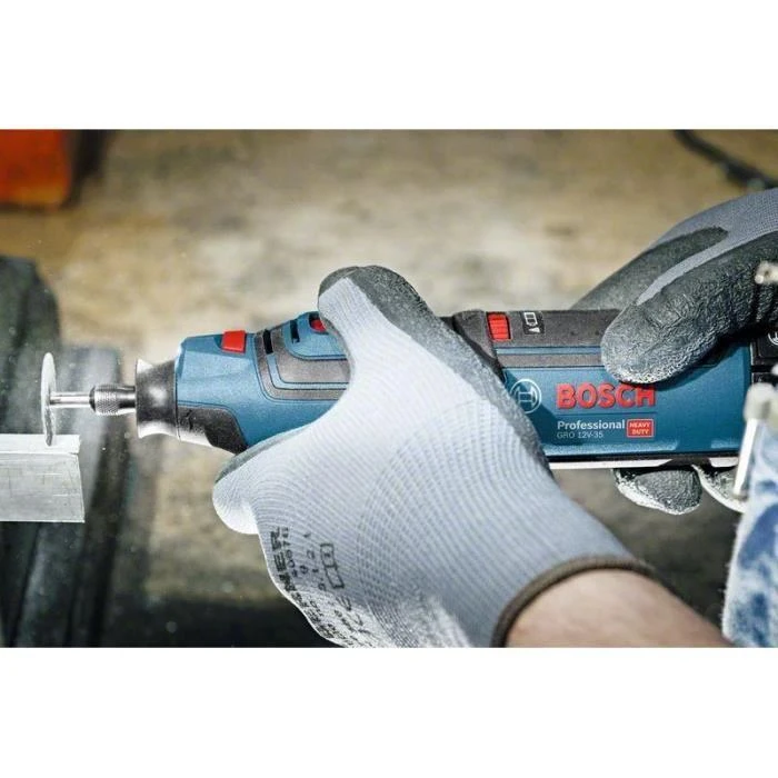 Bosch Akumuliatorinis rotacinis įrankis GRO 12V-35, 2x2.0Ah
