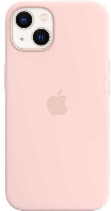Apple iPhone 13 Silikoninis dėklas su MagSafe, Rožinis (Chalk Pink 
