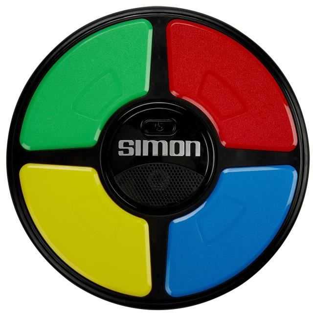 Hasbro Simon Classique – Elektroninis atminties stalo žaidimas – prancūziška versija