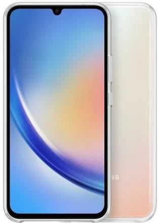 QA346CTE skaidrus dėklas, skirtas Samsung Galaxy A34 skaidrus (skaidrus)