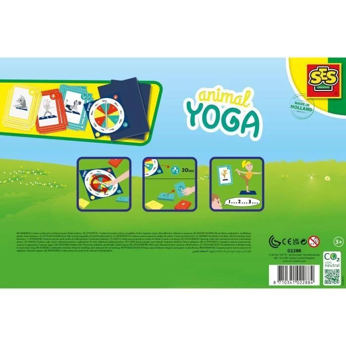 Ses_Creative Lauko žaidimas SES Creative Animal Yoga, 02288