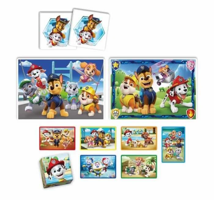 Clementoni Dėlionė Paw Patrol Edukit 4in1