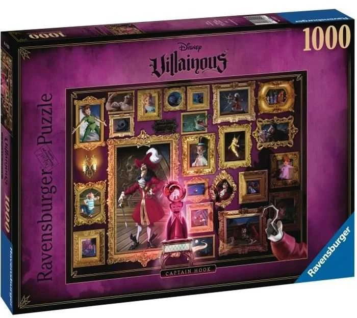 Ravensburger "Villainous" Dėlionė 1000 vnt. - Kapitonas Kablys