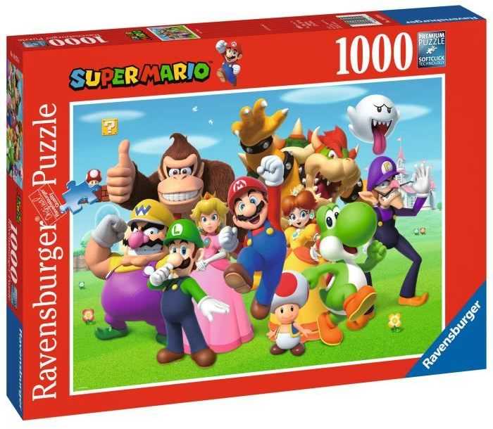 Ravensburger Dėlionė 1000 vnt. - Super Mario