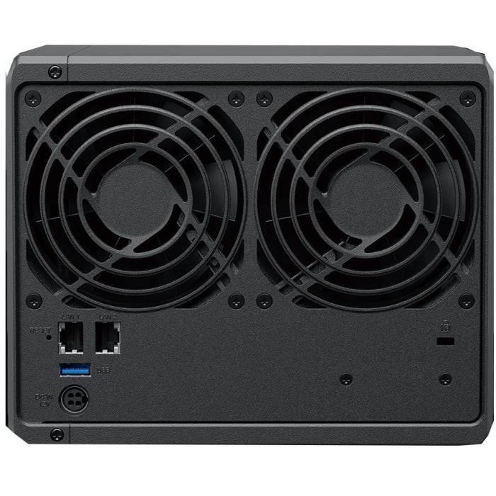 Serveris Synology | Bokštinis NAS | DS423+ | Intel Celeron | J4125 | Procesoriaus dažnis 2,7 GHz | 2 GB | DDR4
