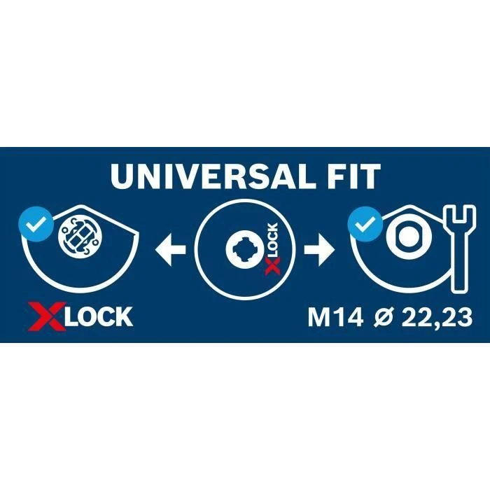Bosch X-LOCK Carbide MultiWheel 125 x 1 mm