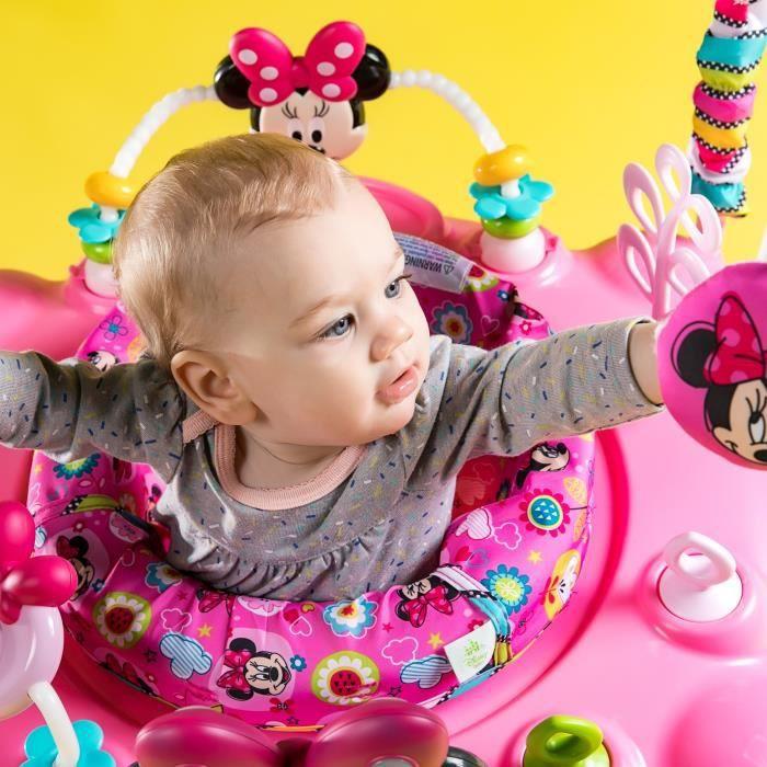Bright Stars Disney Kūdikio kėdutė Minnie Mouse, rožinė K10299
