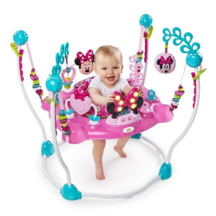 Bright Stars Disney Kūdikio kėdutė Minnie Mouse, rožinė K10299