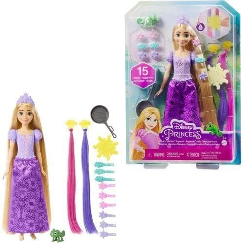 „Disney Princess“ lėlė - Auksaplaukė su spalvų keitimo funkcija