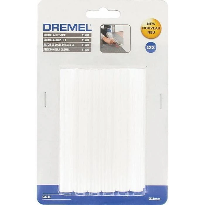 Dremel klijų strypeliai 12 vnt., 11 mm