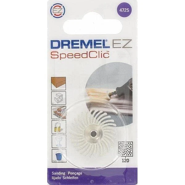Dremel Smulkus abrazyvinis šepetys, K 120, 1 vnt.