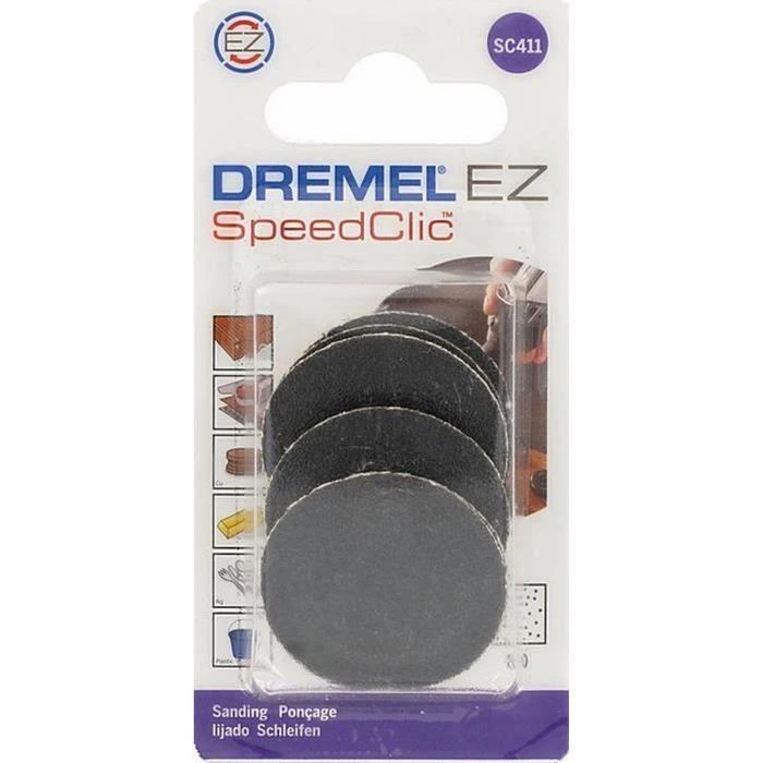 Dremel Šlifavimo diskas K60, 30mm, 3,2mm, 6vnt