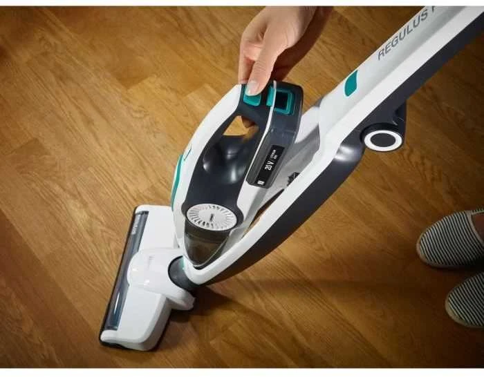 Dulkių siurblys Leifheit PowerVac 2in1 2-in-1 stick vacuum Baterija Dry Cyclonic Bagless Juodas, Mėlyna, Baltas