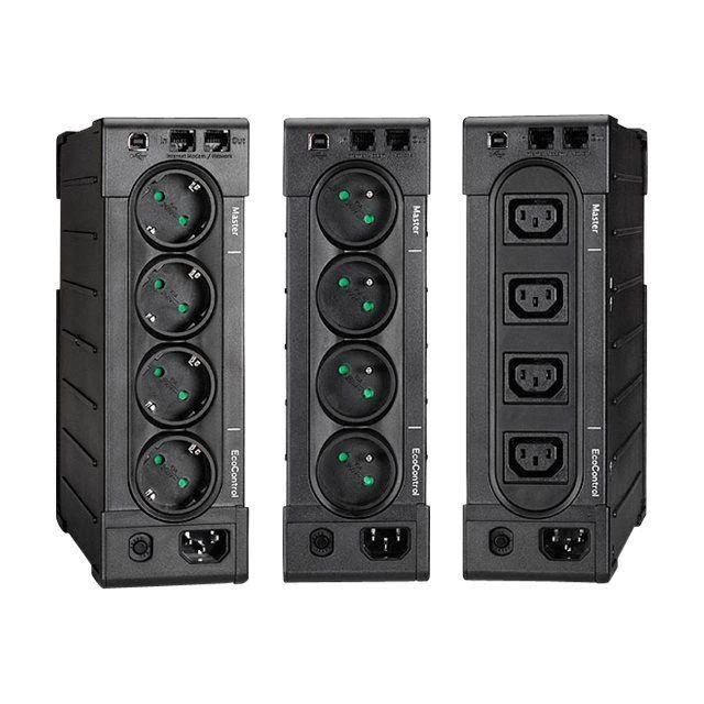 Eaton 650VA/400W UPS, linijinis interaktyvus, DIN 3+1