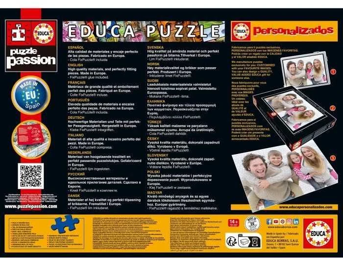 Educa dėlionė 1000 vnt. - Didvyriai