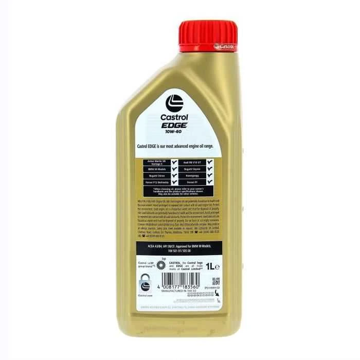 Variklinė alyva Castrol Edge 10W60 SUPERCAR, 1L