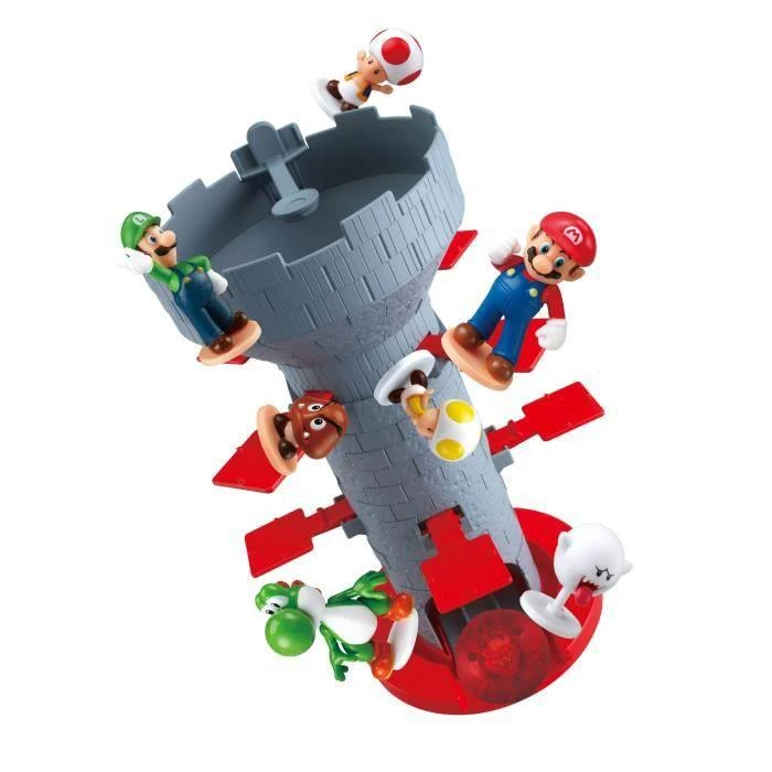 Epoch Stalo žaidimas Super Mario svyruojanti bokšto konstrukcija
