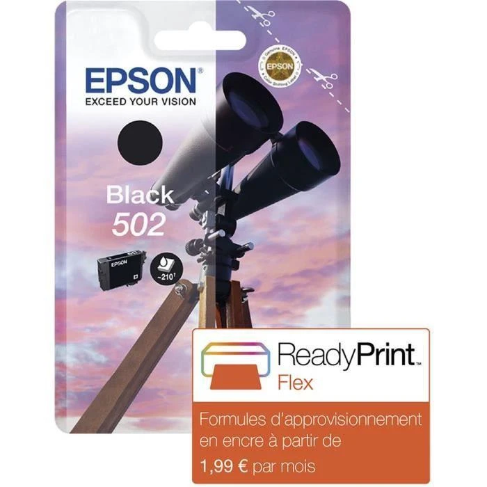 Epson 502 Originalus Juoda 1 vnt