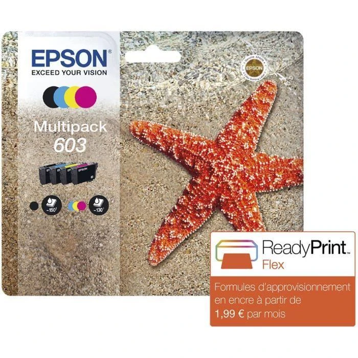 Epson C13T03U64010 rašalo kasetė Originalus Juoda, Žydras, Rausvai raudona, Geltona 1 vnt