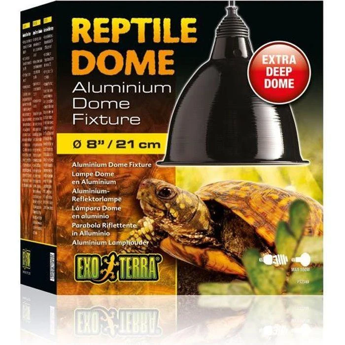 Exoterra „Exo Terra“ – roplių kupolas, didelis, Ø21 cm, maks. 160 W – (220.7078)