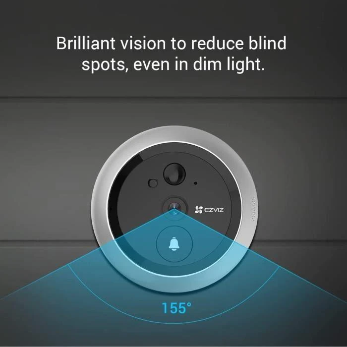 Ezviz DP2C belaidis durų skambutis