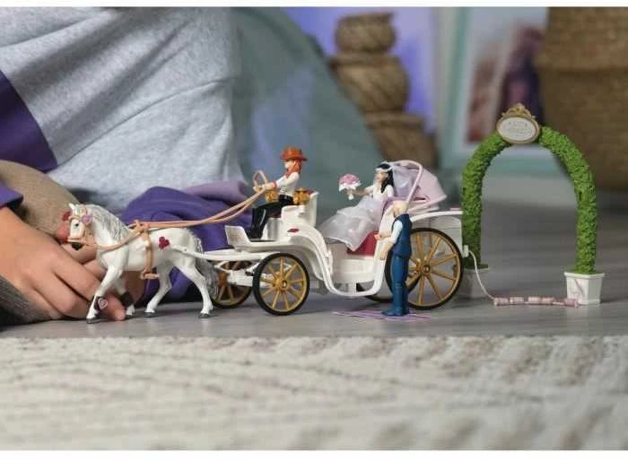 SCHLEICH HORSE CLUB Vestuvinė karieta