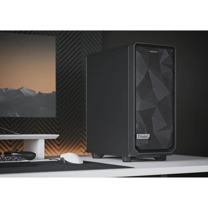 Fractal Design | Meshify 2 Compact | ATX | Juodas