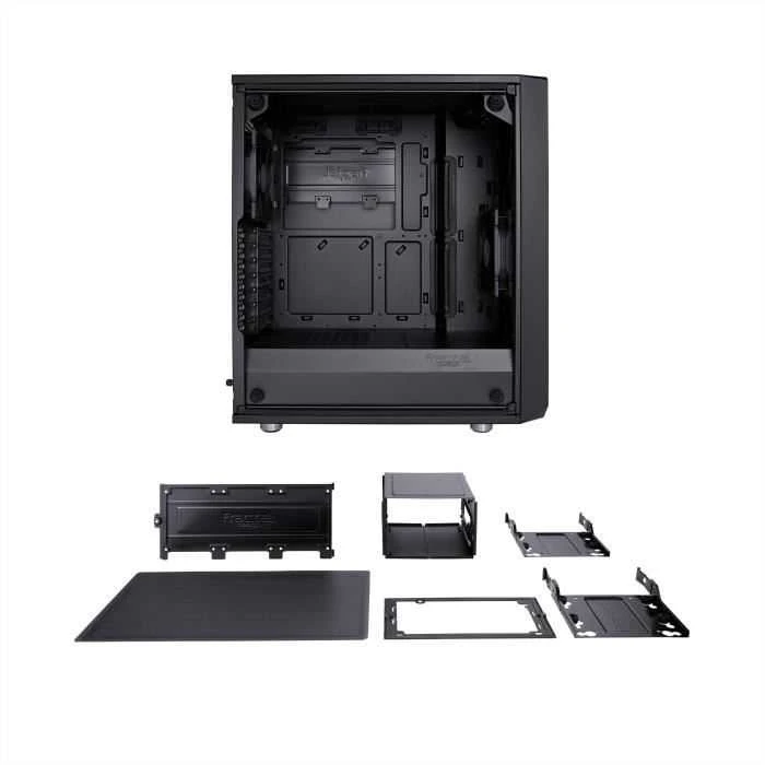 Korpusas Fractal Design Meshify C – Dark TG FD-CA-MESH-C-BKO-TG