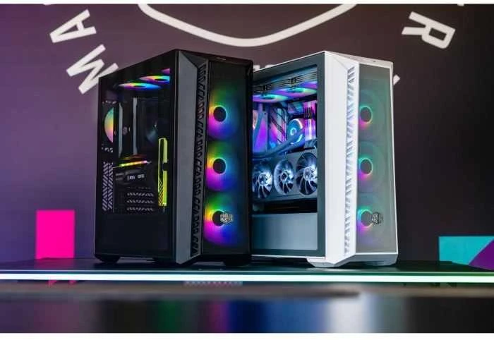 COOLER MASTER PC Case Masterbox 520 Mesh midi bokštas ARGB