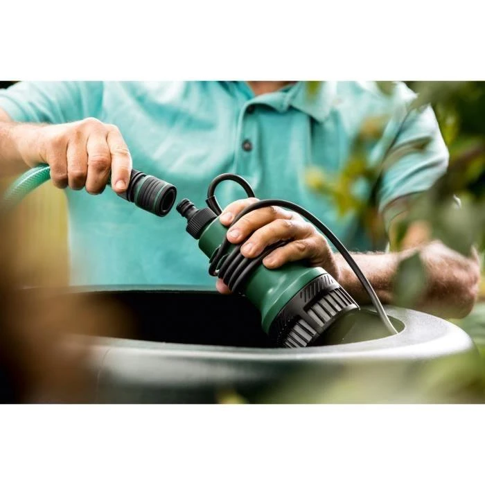 Bosch akumuliatorinis lietaus vandens siurblys GardenPump 18V-2000, 1x2,5Ah