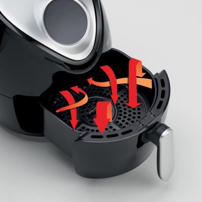 Gruzdintuvė Fryer fat-free Ariete Air Fryer 4616 (No data, 1300W, juodos spalvos)