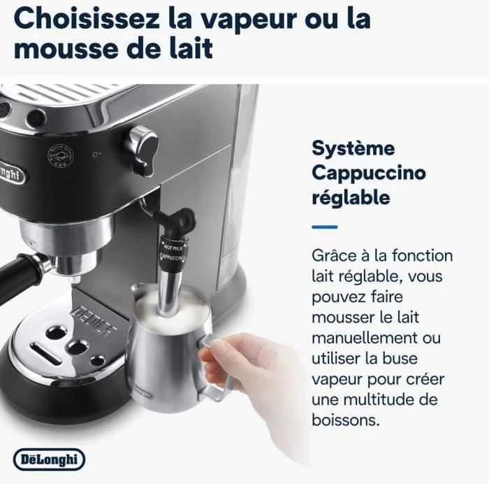 Kavos aparatas DeLonghi Dedica Style EC685.BK, Juodas