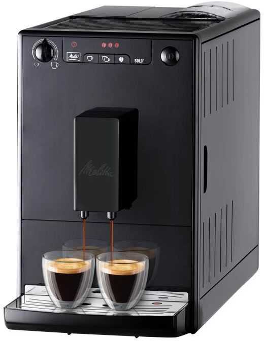 Melitta Automatinis Kavos Aparatas E950-222 Caffeo Solo pure, Juodos spalvos