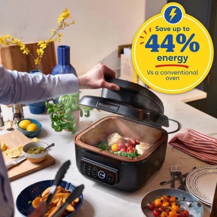 Karšto oro gruzdintuvė - Russell Hobbs SatisFry 5.5L 1745W Juodas