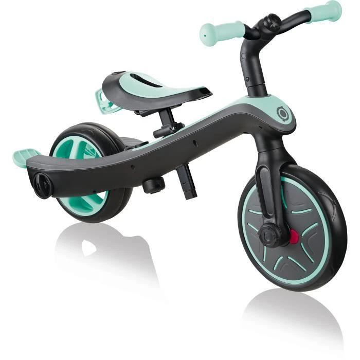 Daugiafunkcinis triratukas Globber Explorer Trike 4in1, mėtinis, ‎632-206