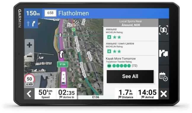 Garmin Camper 895, ES, GPS