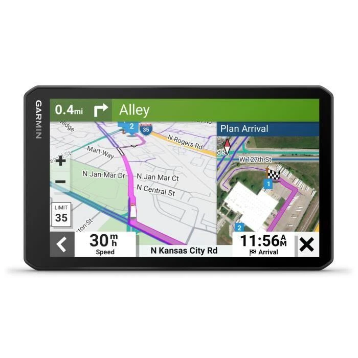 Garmin dēzlCam LGV710 7" Sunkvežimio palydovinė navigacija su įmontuotu vaizdo registratoriumi