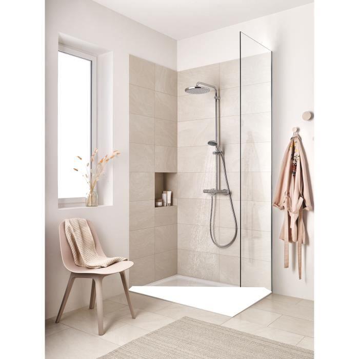 Grohe dušo kolonėlė su termostatiniu maišytuvu Vitalio Start 250, dušo galvute 250 mm, dušo 2 srovės, 26816000