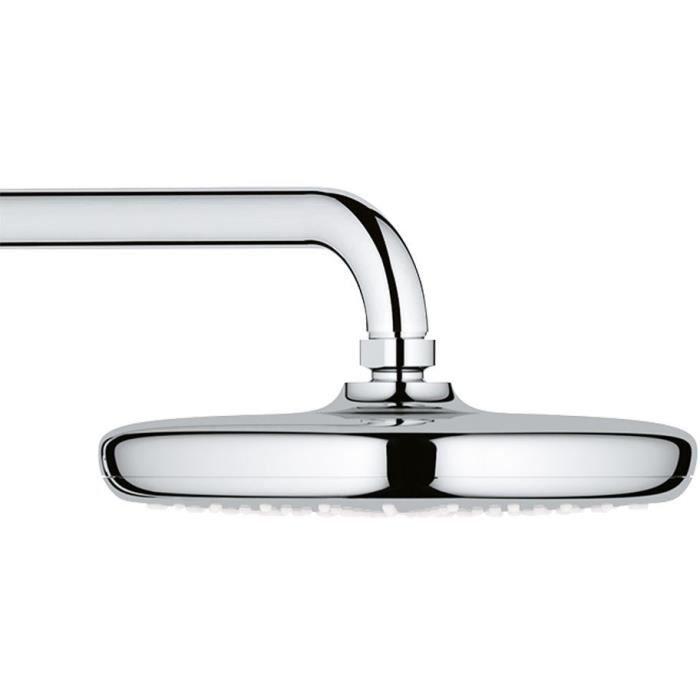Grohe dušo kolonėlė su termostatiniu maišytuvu Vitalio Start 250, dušo galvute 250 mm, dušo 2 srovės, 26816000